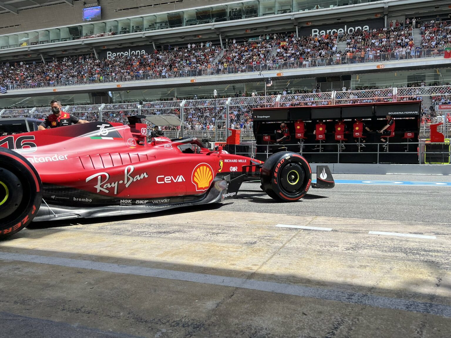 FP1 in Spain: Ferrari one-two with Red Bull chasing fp1-in-spain-one-two-ferrari-with-red-bull-chasing