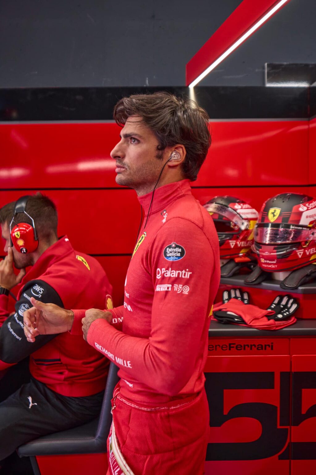 Sainz post qualifiche monza 2024