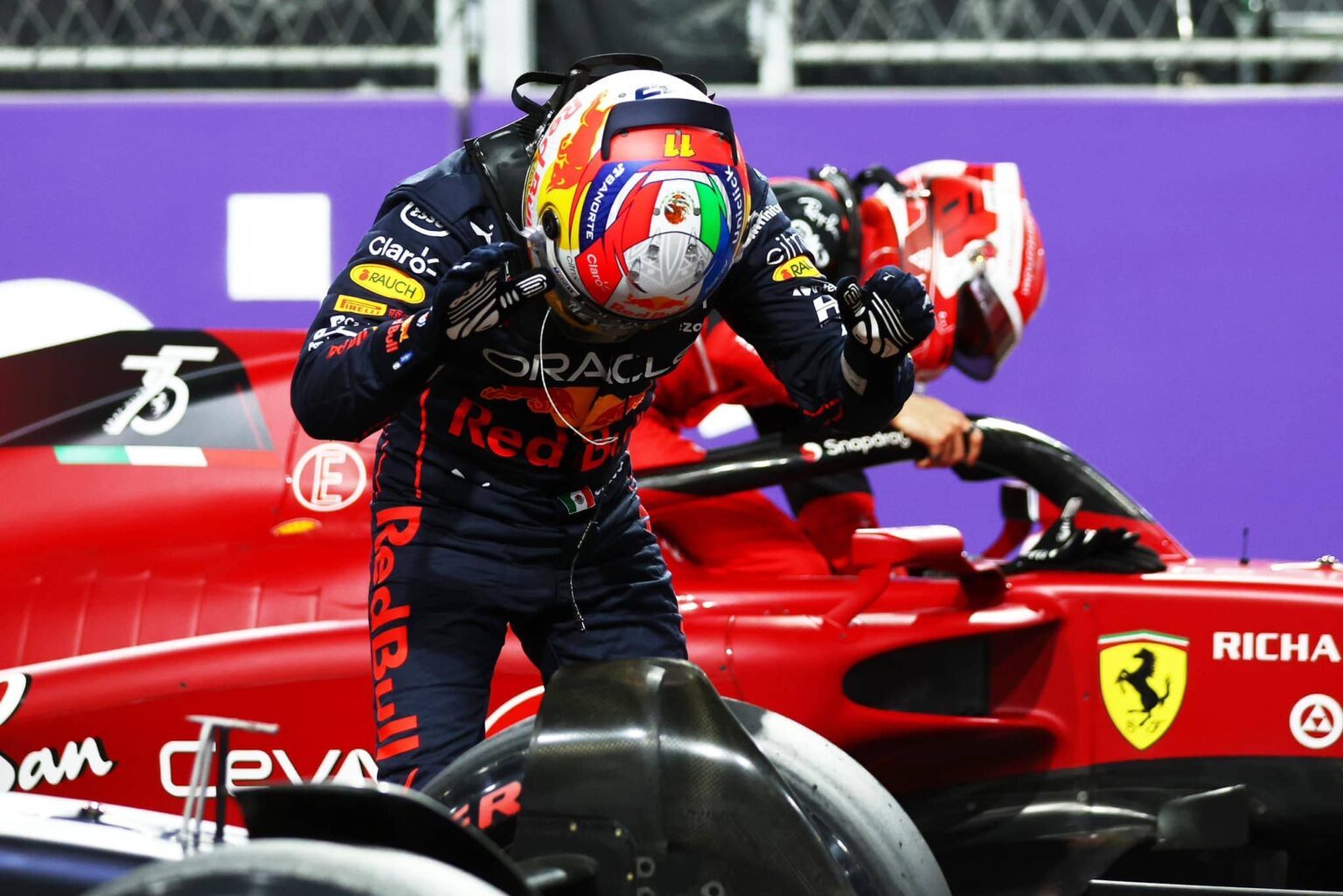 Qualifiche Jeddah: Perez in pole e Verstappen fuori