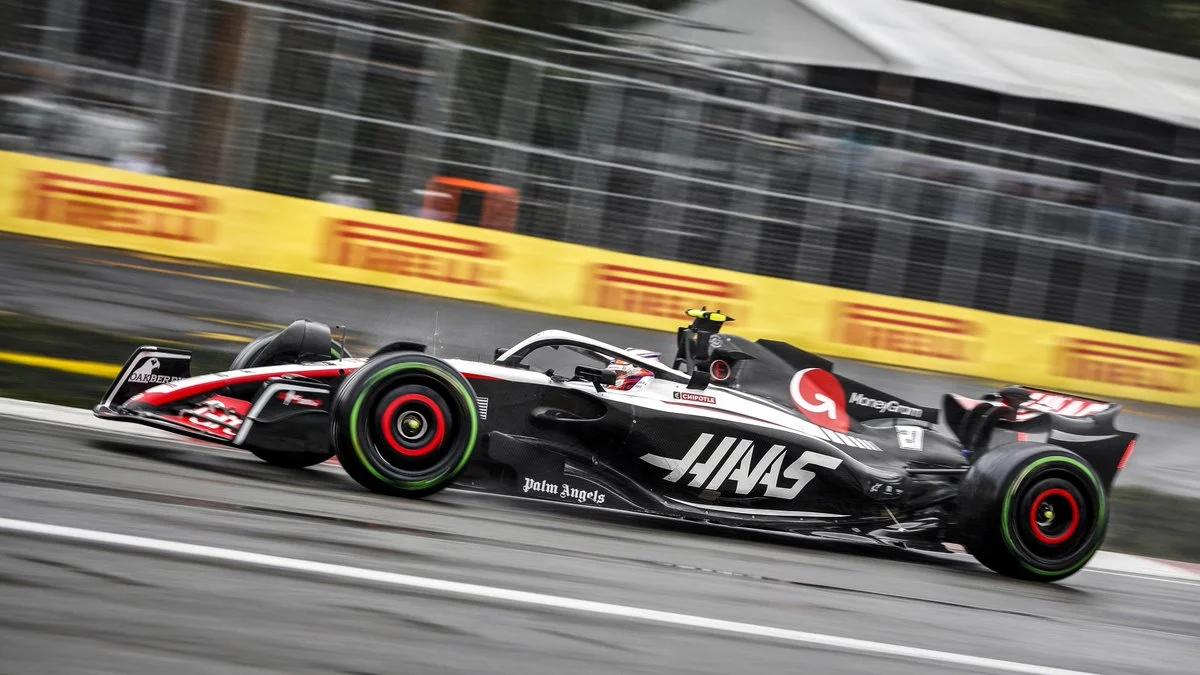 Nico Hulkenberg durante le qualifiche in Canada