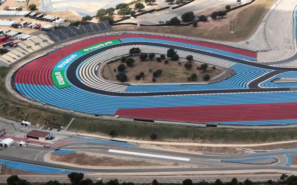 Il tracciato del Paul Ricard - GP Francia