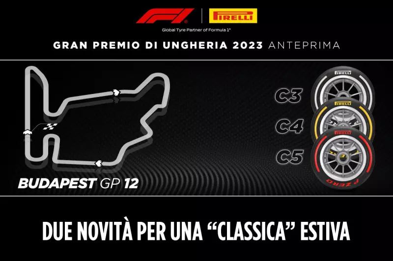 Le mescole selezionate da Pirelli per il GP d'Ungheria