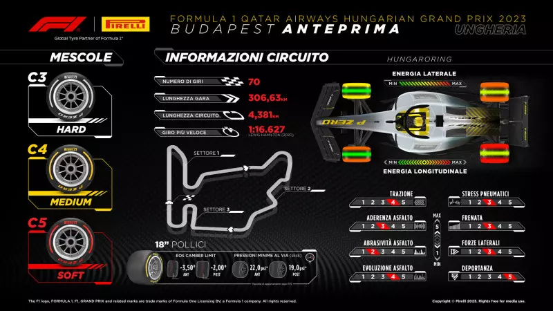 Le caratteristiche della pista dell'Hungaroring per il GP d'Ungheria