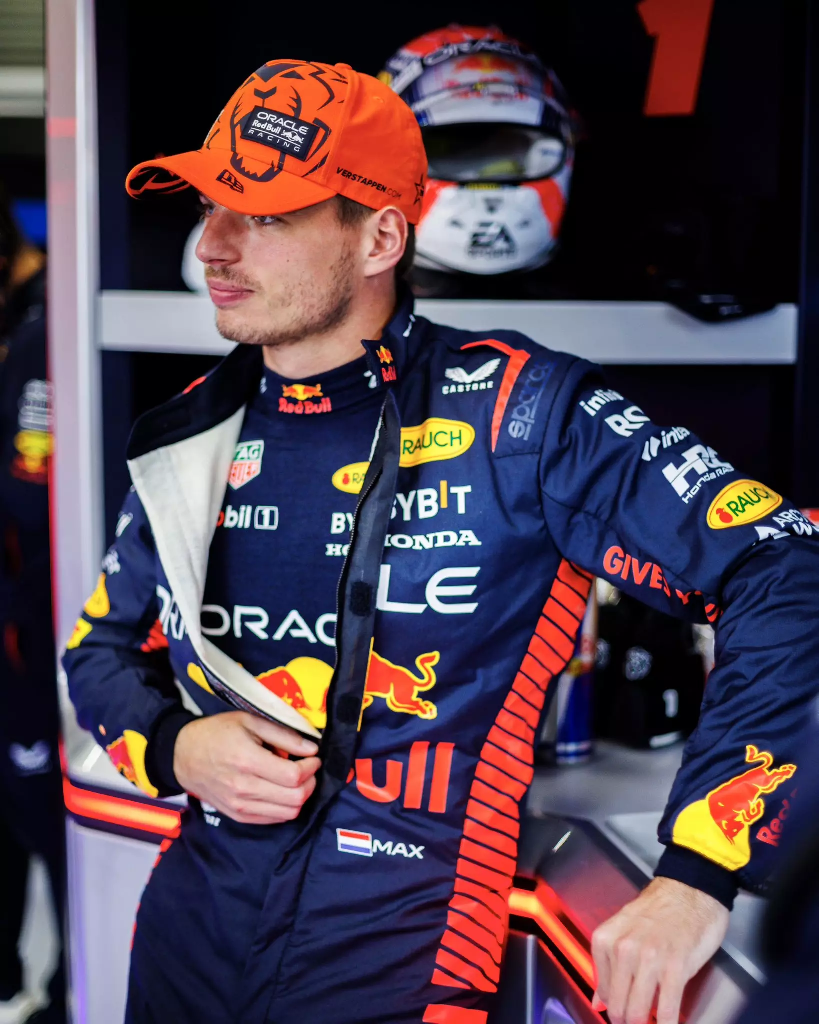 Max Verstappen sul bagnato_sprint_Spa_2023