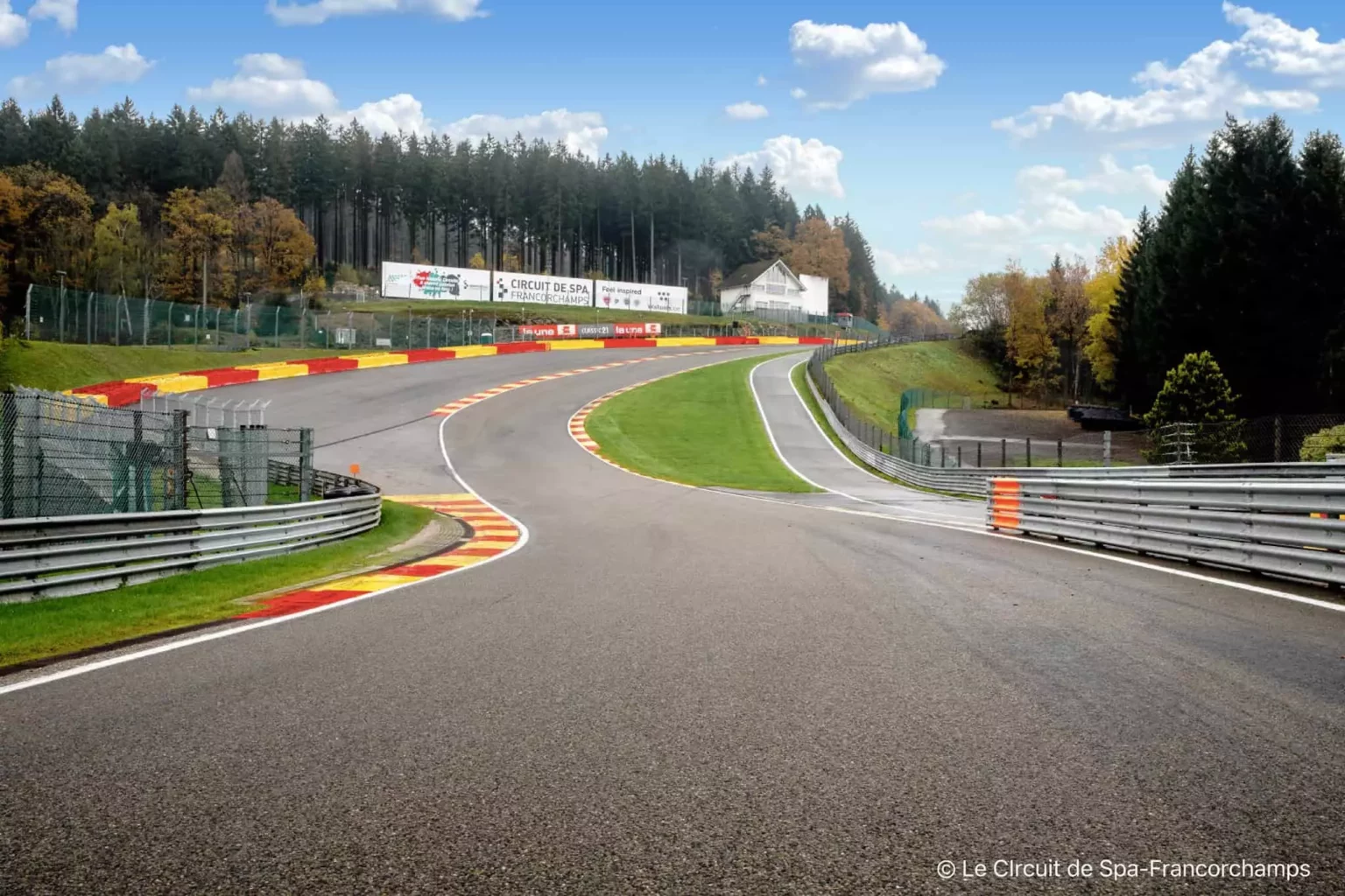 Il tracciato di Spa-Francorchamps - GP Belgio