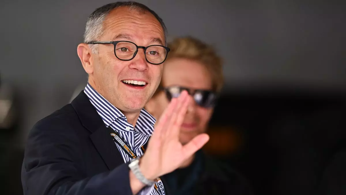 Il CEO della F1 Stefano Domenicali