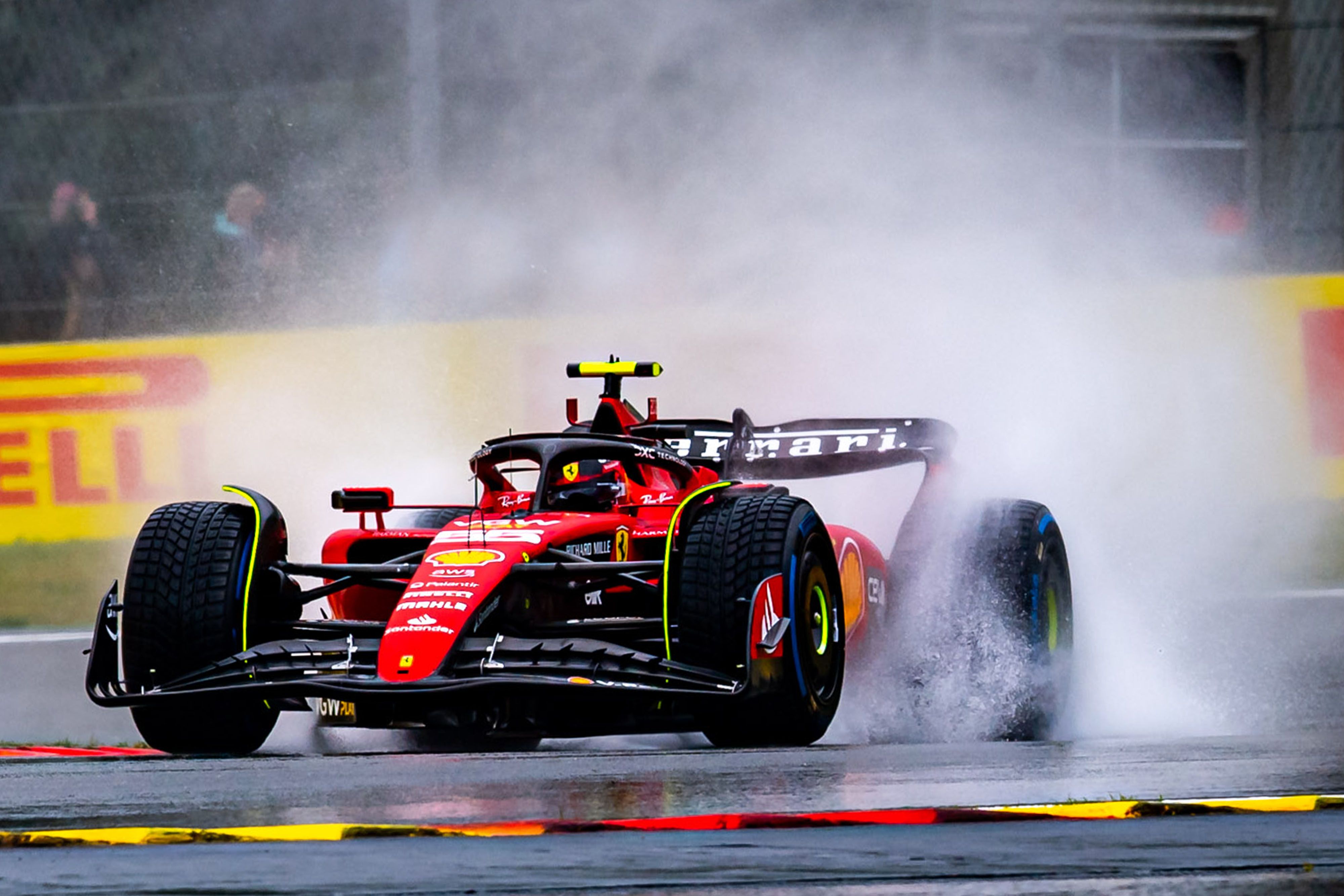 Carlos Sainz sprint shootout Belgio 2023