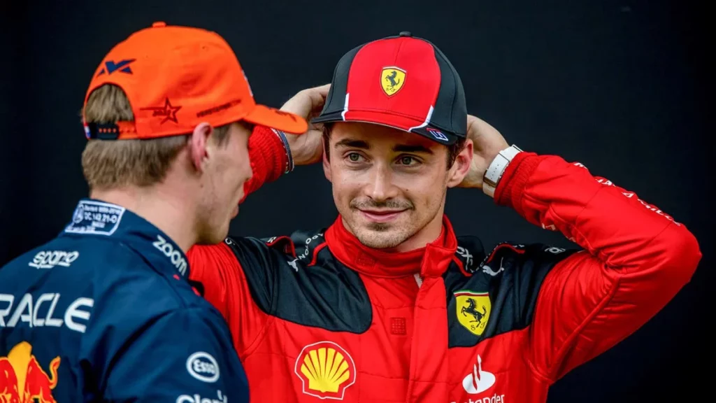 Charles Leclerc e Max Verstappen parlano dopo il Gran Premio d'Austria