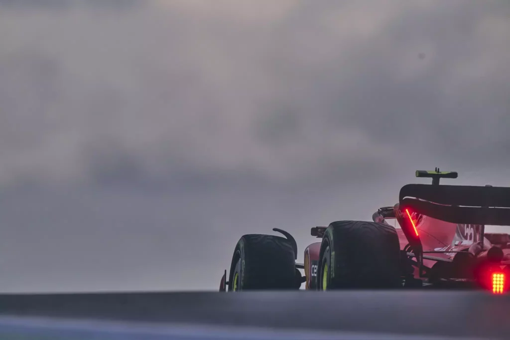 Carlos Sainz in pista durante il GP d'Olanda