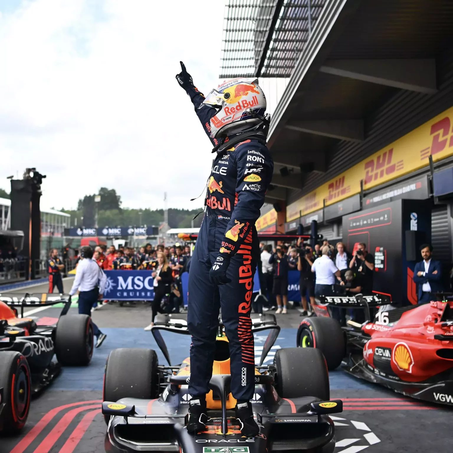 Max Verstappen wins the Belgian Grand Prix