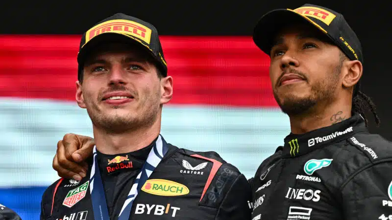 Max Verstappen e Lewis Hamilton condividono il podio in Canada