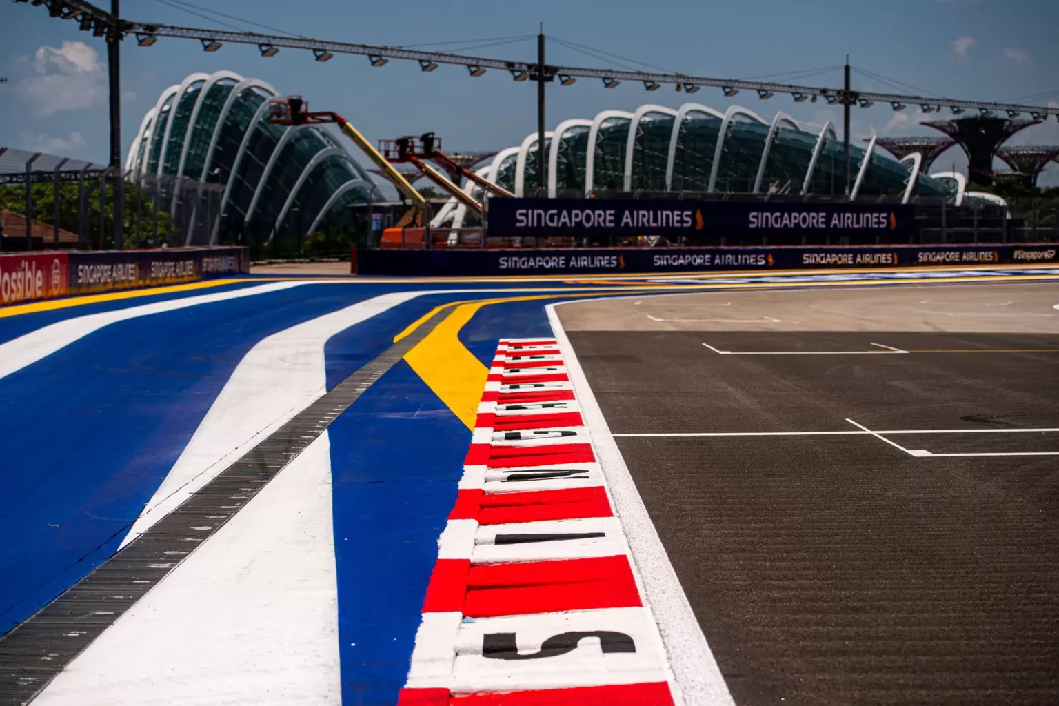Il tracciato del GP di Singapore