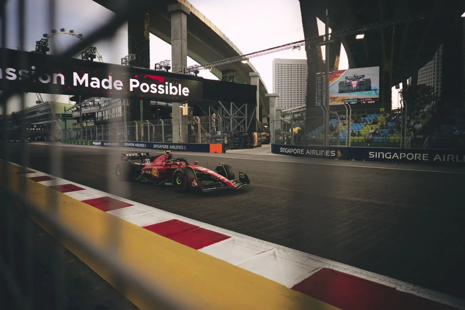 F1 | FP3 Singapore: Sainz il più veloce! Red Bull lontana Carlos Sainz nelle FP3 a Singapore