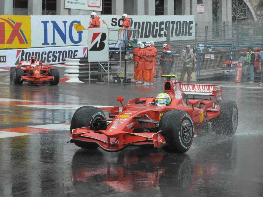 Felipe Massa a Monaco nel 2008