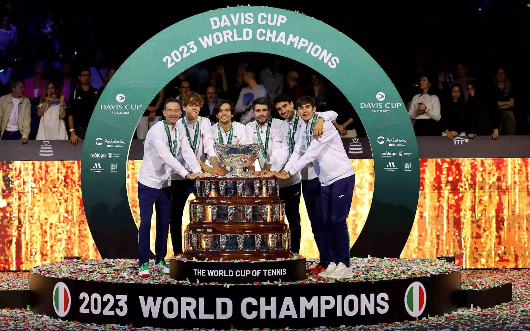 L'Italia vince la Coppa Davis 2023