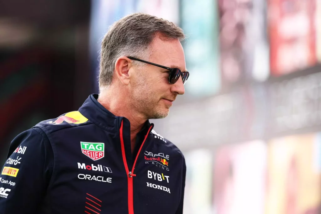 Il team principal della Red Bull Christian Horner durante il GP del Messico