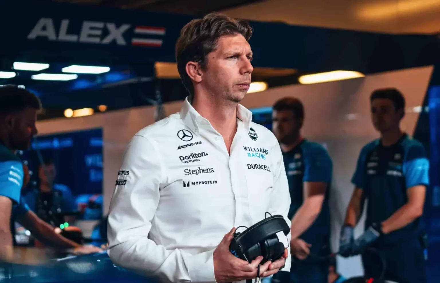 Williams, weekend da incubo in Brasile: pezzi contati per il finale di stagione James Vowles si prepara nel box di Albon al GP d'Abu Dhabi