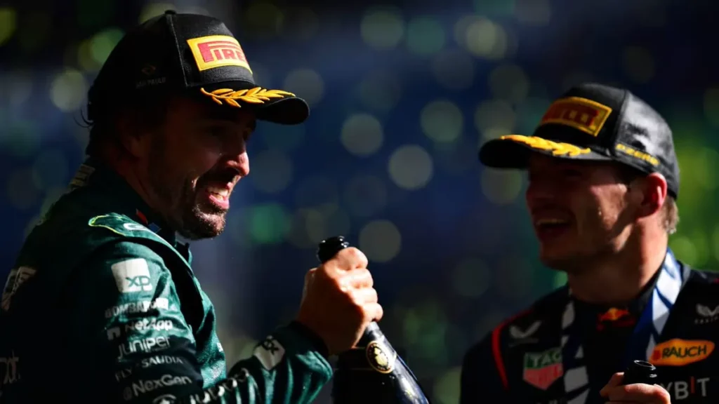 Fanta F1, ecco come cambiano le quotazioni dopo il Brasile! Fernando Alonso e Max Verstappen sul podio in Brasile