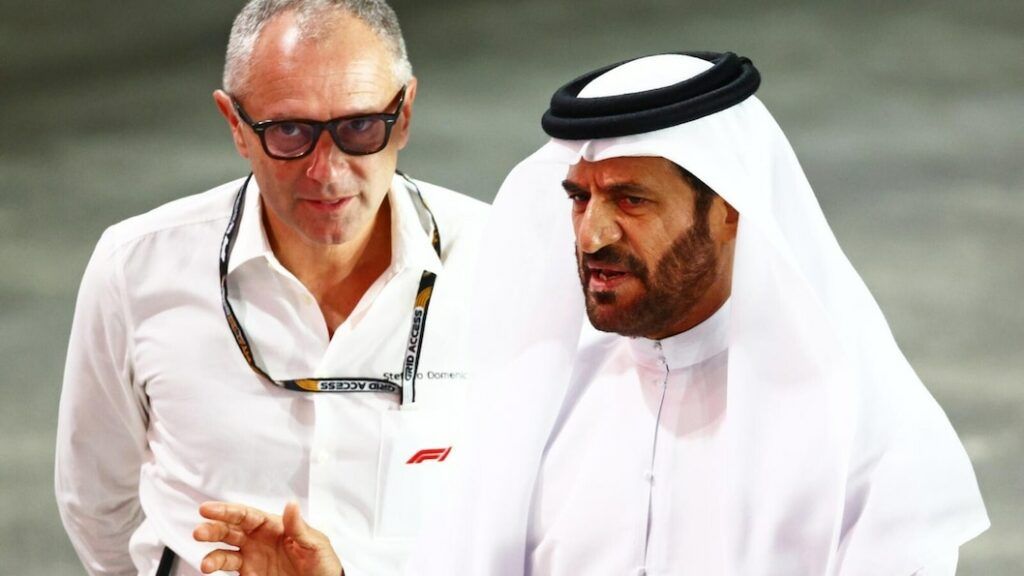 Stefano Domenicali e Mohammed Ben Sulayem, presidenti F1 e FIA