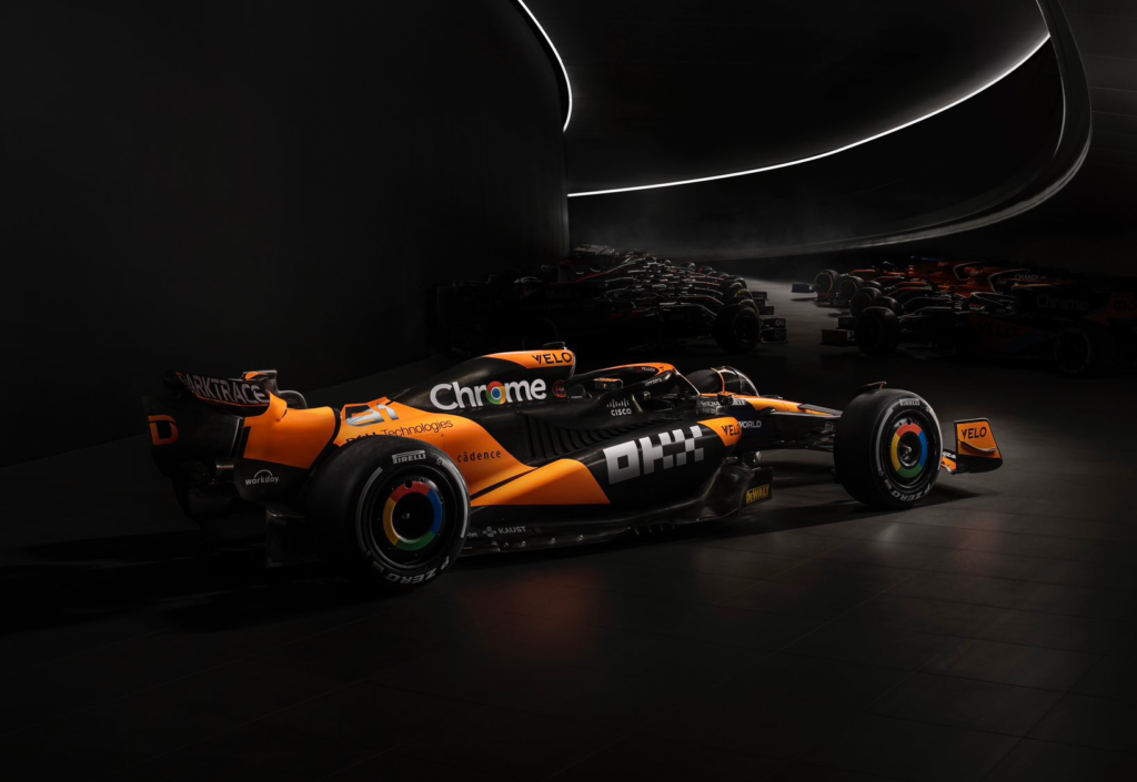McLaren svela la nuova livrea per il 2024.