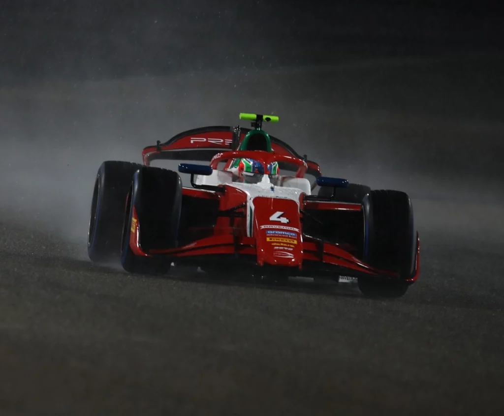 F2 | Test Bahrain: Hauger il più veloce, 4° Kimi Antonelli al Day 1 Andrea Kimi Antonelli in pista per i Test di Formula 2 | @f2