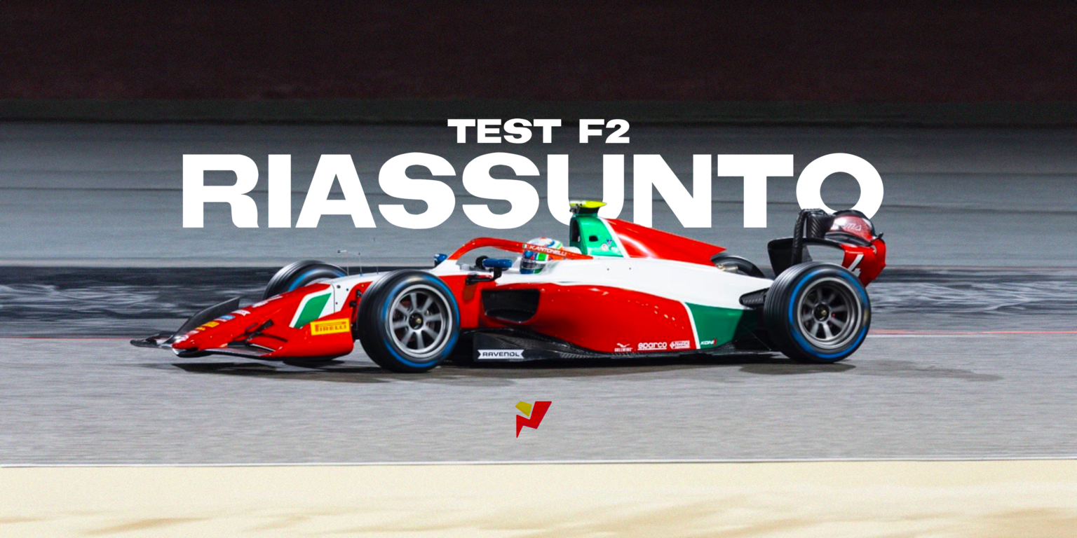 F2 | Test in Bahrain: cosa è successo e riassunto del pre stagione Riassuntone delle 3 giornate di test di Formula 2