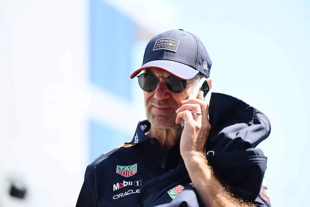 Adrian Newey nel paddock del GP dell'Arabia Saudita