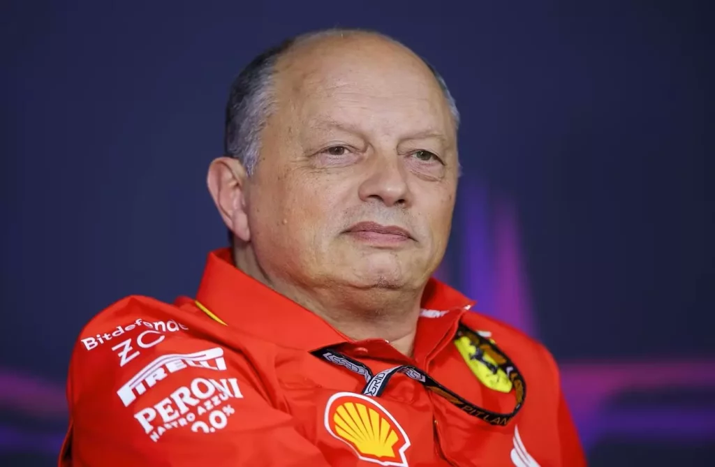 Frederic Vasseur in conferenza stampa durante il GP d'Australia