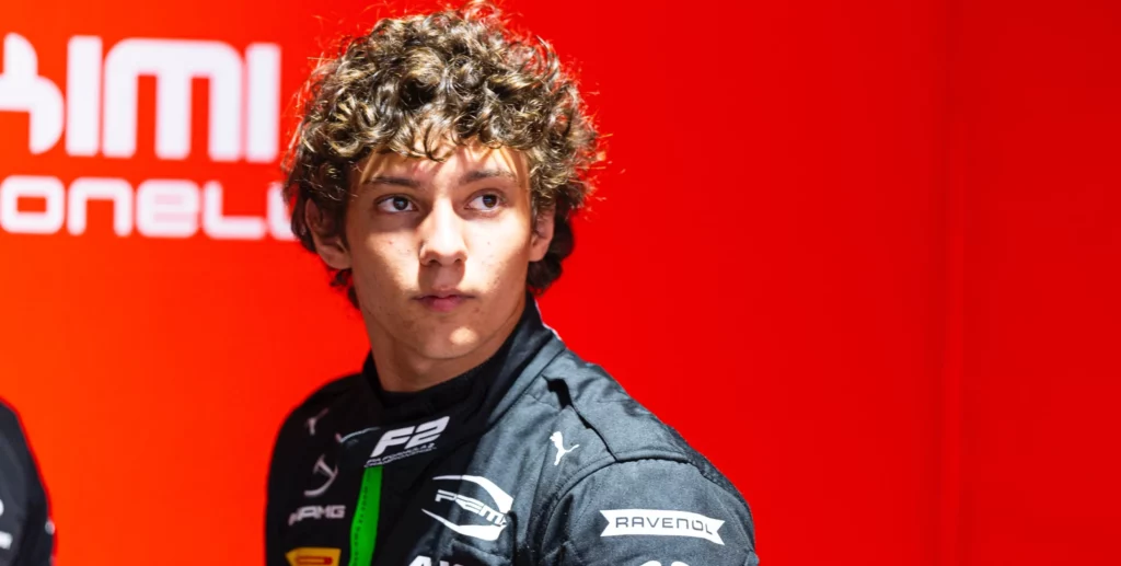 Andrea Kimi Antonelli pilota Mercedes Academy e Prema in F2 | @PremaRacing via X