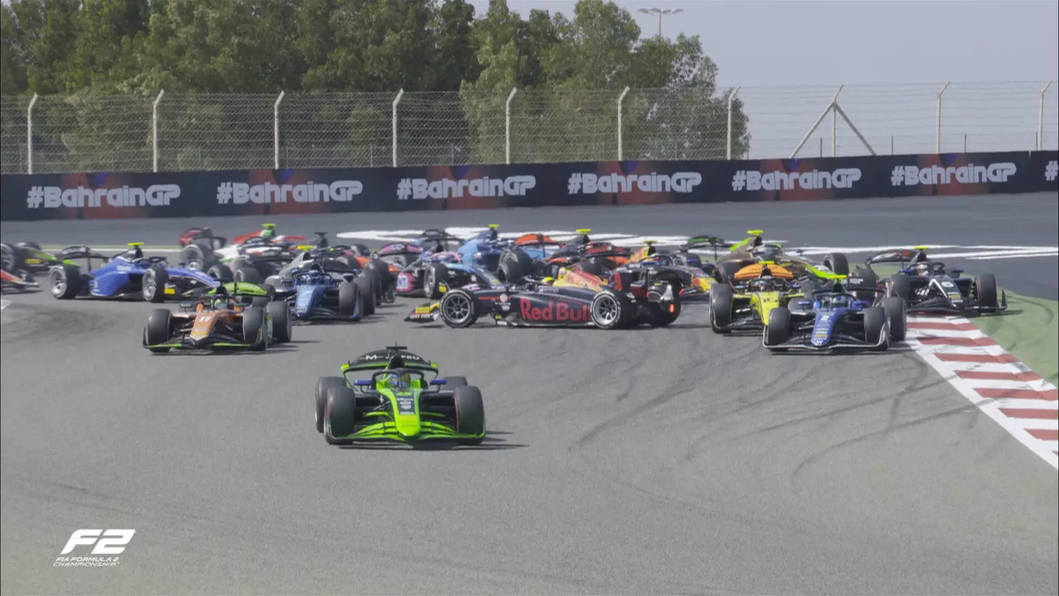 F2 – F3 | GP Australia, info e orari tv del terzo round a Melbourne Caos in curva 1 durante la Feature Race di F2 in Bahrain