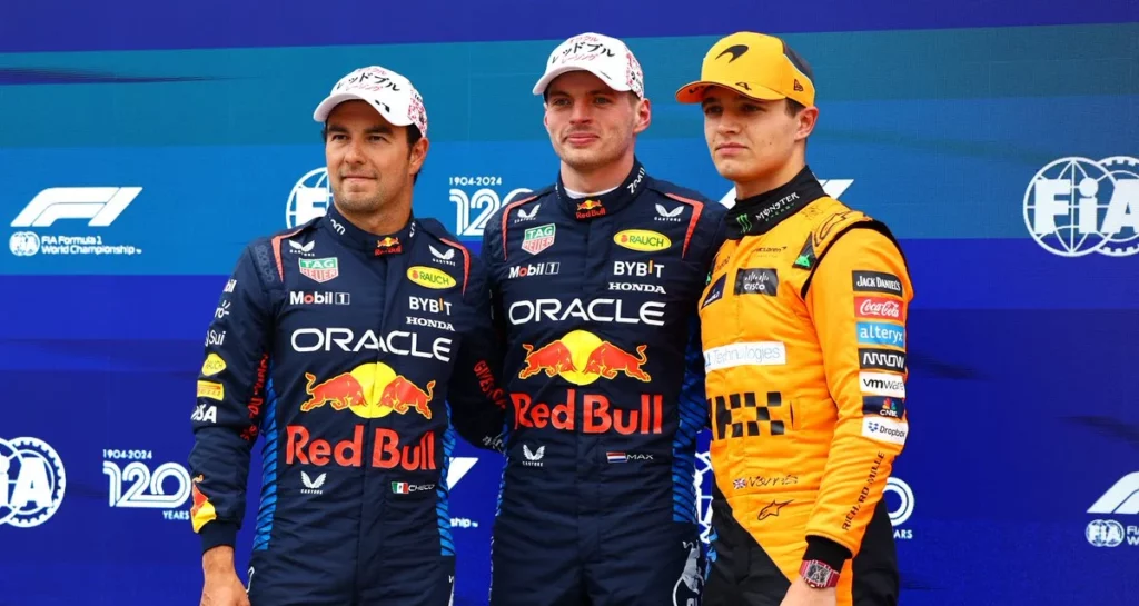 GP Giappone, la griglia di partenza Verstappen Perez e Norris a Suzuka dopo le qualifiche