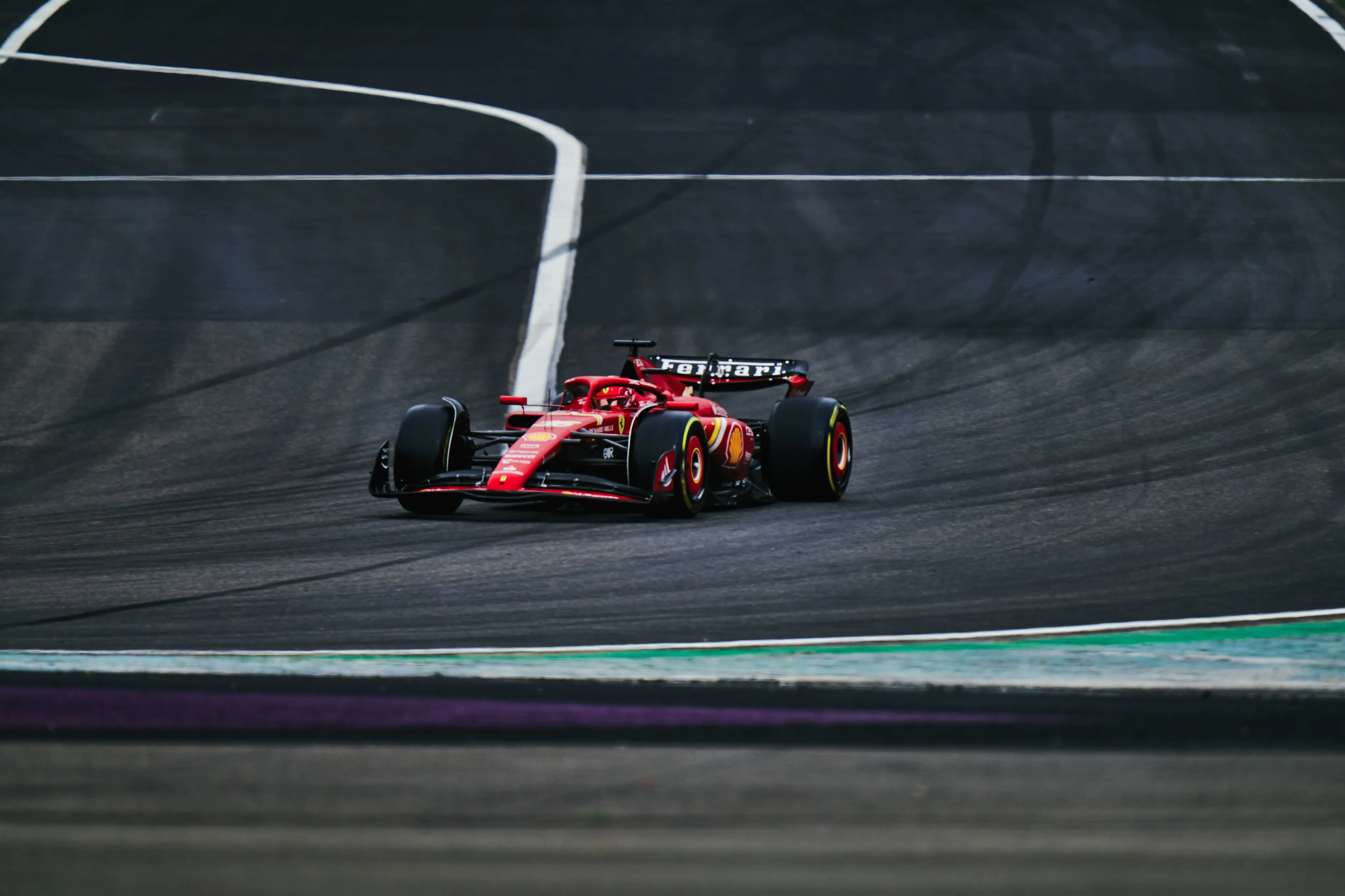 Charles Leclerc during the 2024 Chinese GP