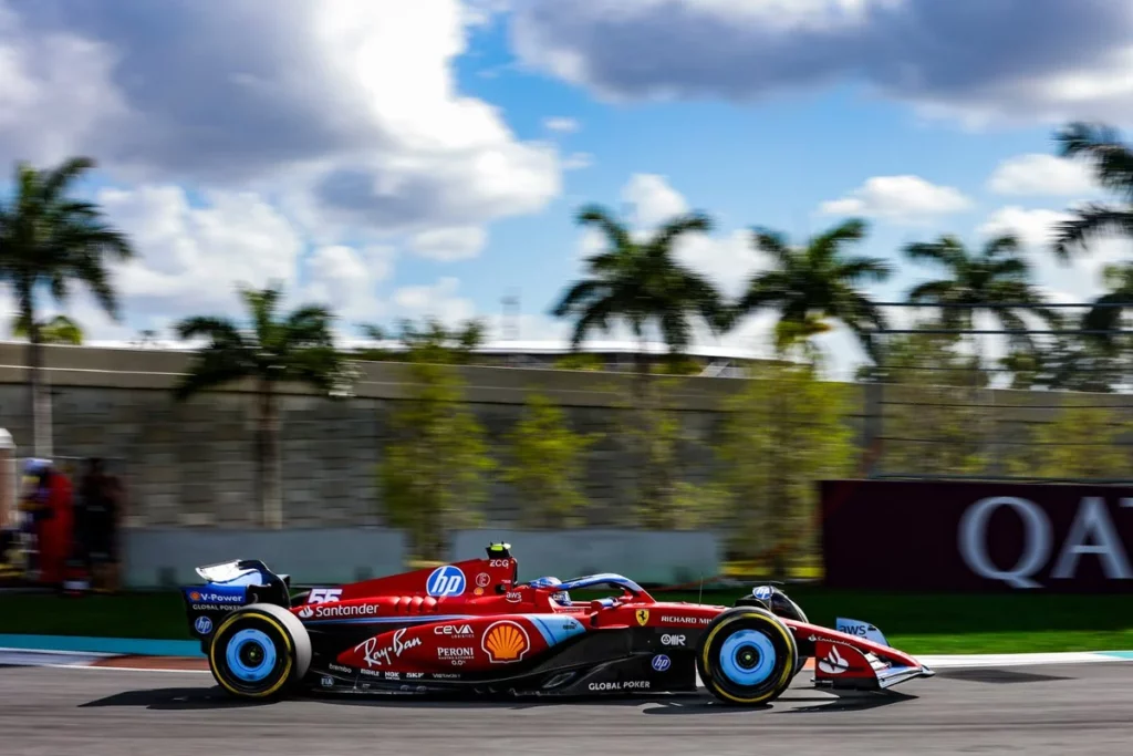 Carlos Sainz qualifiche sprint Miami