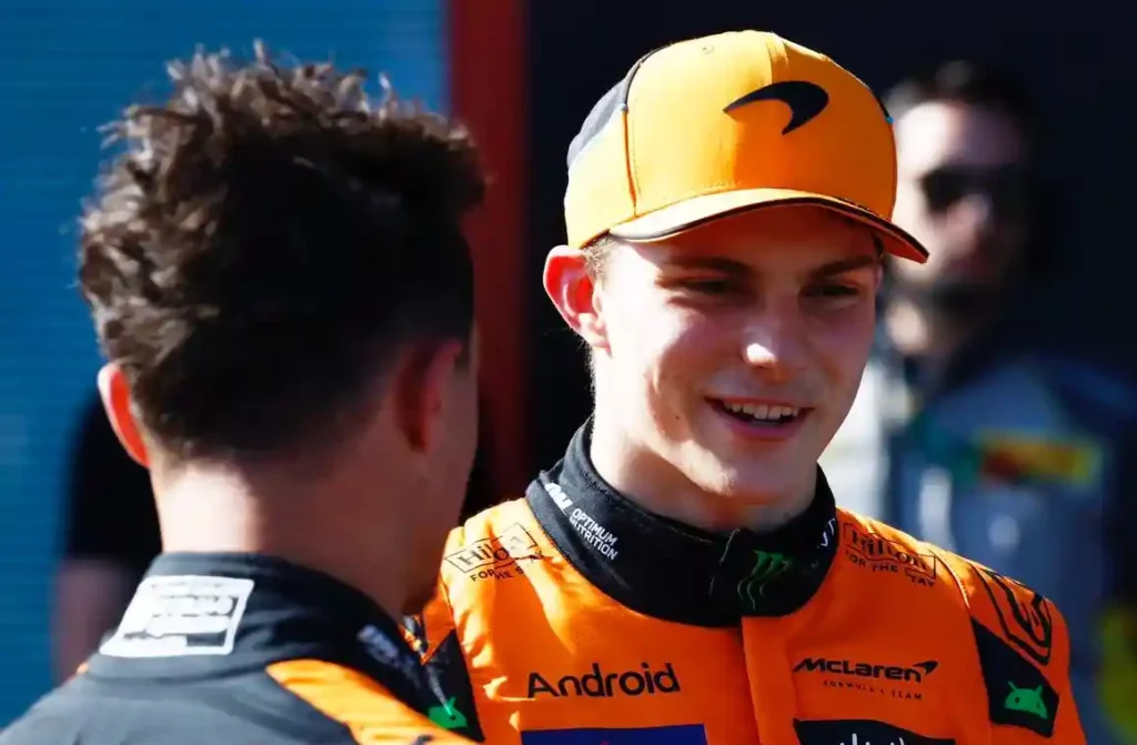 Lando Norris e Oscar Piastri qualifiche GP imola impeding