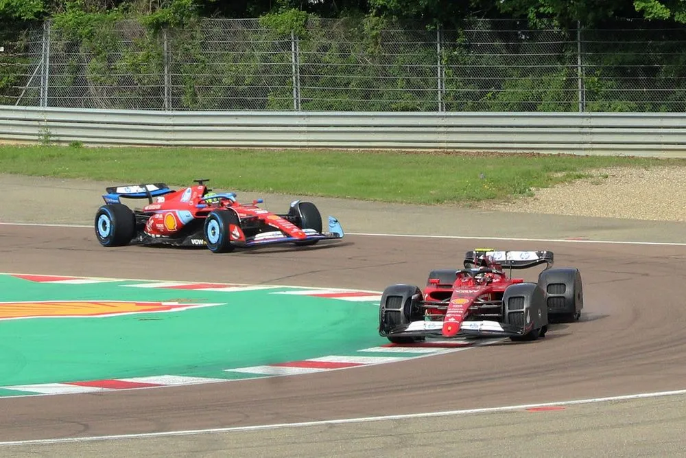 SF-24 e F1-75 test FIA Fiorano Ferrari