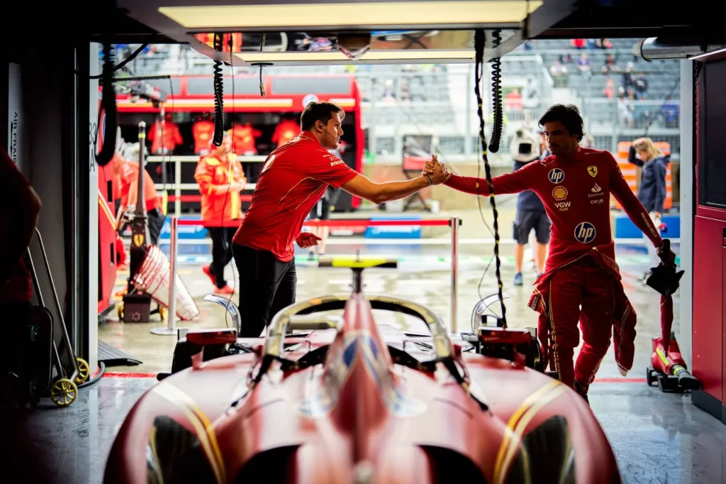 Carlos Sainz prove libere canada