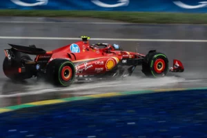 Carlos Sainz in pista durante il Gran Premio del Canada.