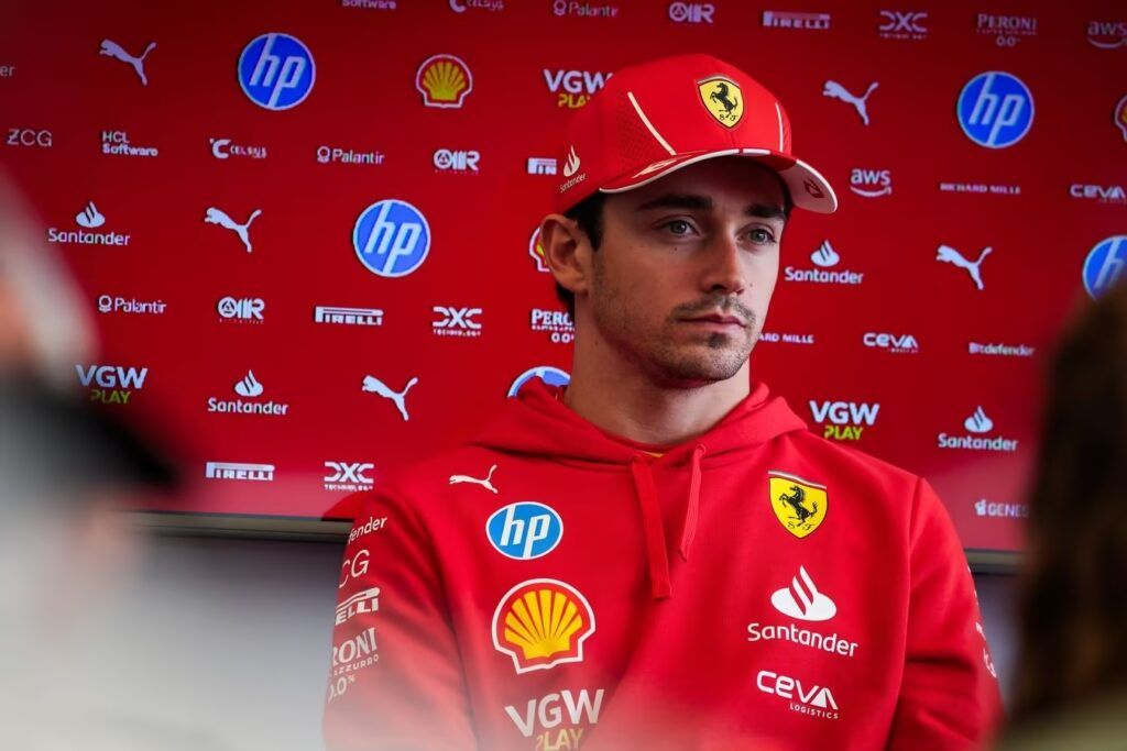 Charles Leclerc interviste per Scuderia Ferrari F1