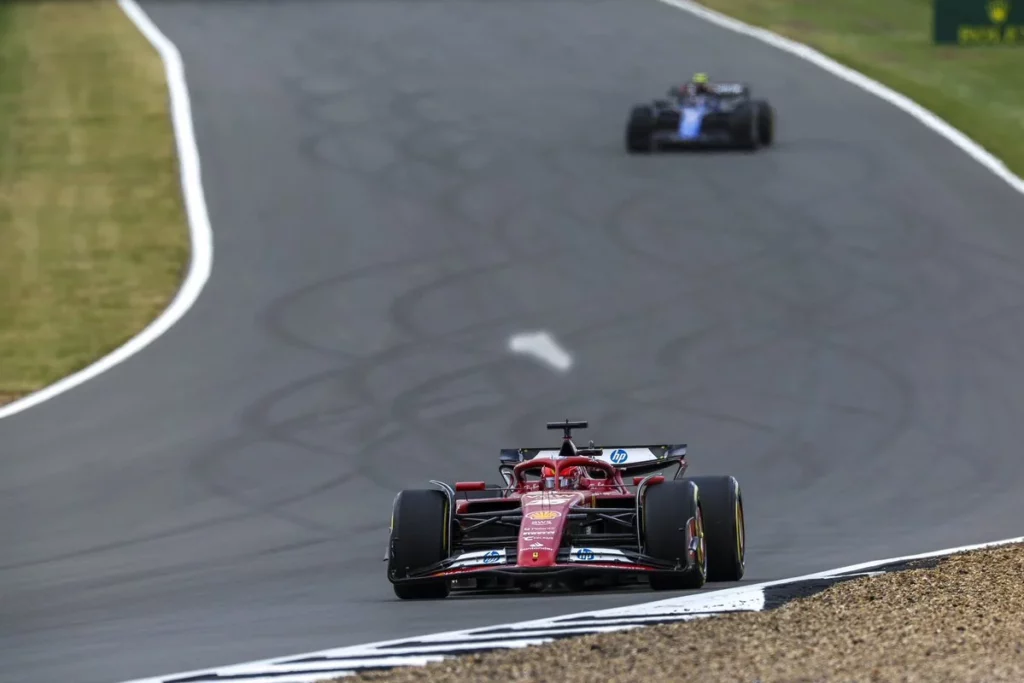 Charles Leclerc Silverstone GP 