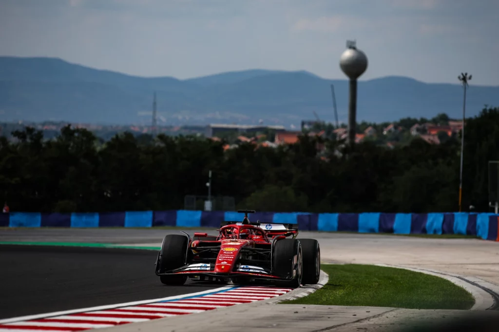 Leclerc GP Ungheria Prove Libere