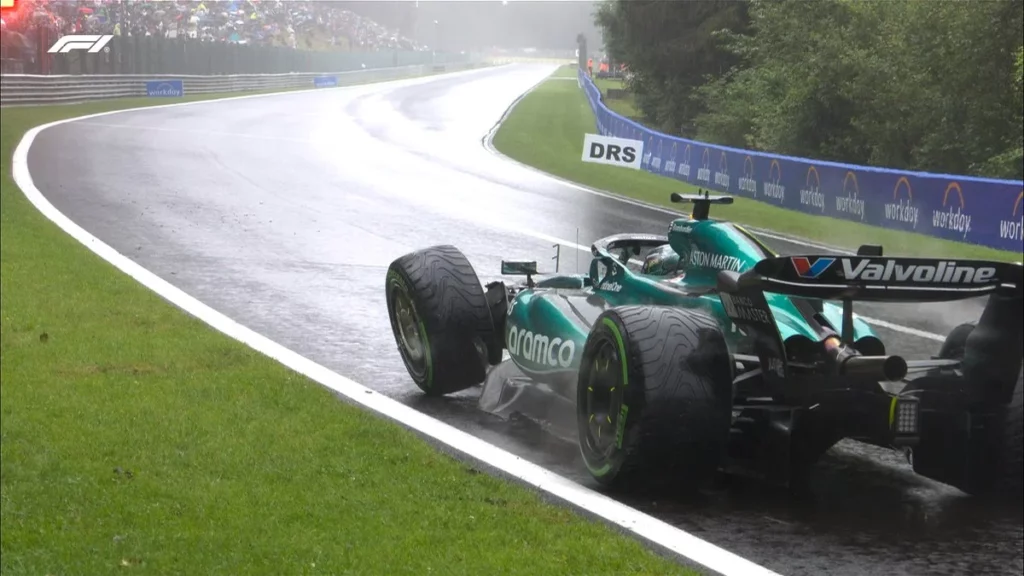 Lance Stroll F1 GP Belgio FP3