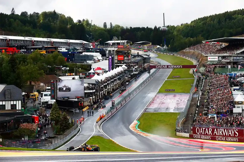 Spa belgio circuito mclaren