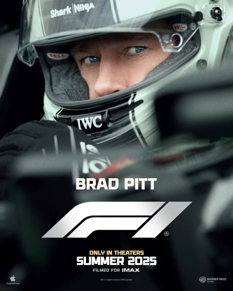 Ecco la data di uscita del film “F1” con protagonista Brad Pitt