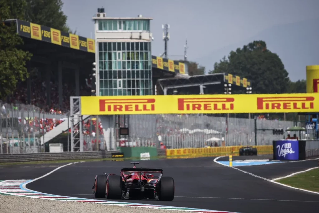 Charles Leclerc FP3 GP Monza