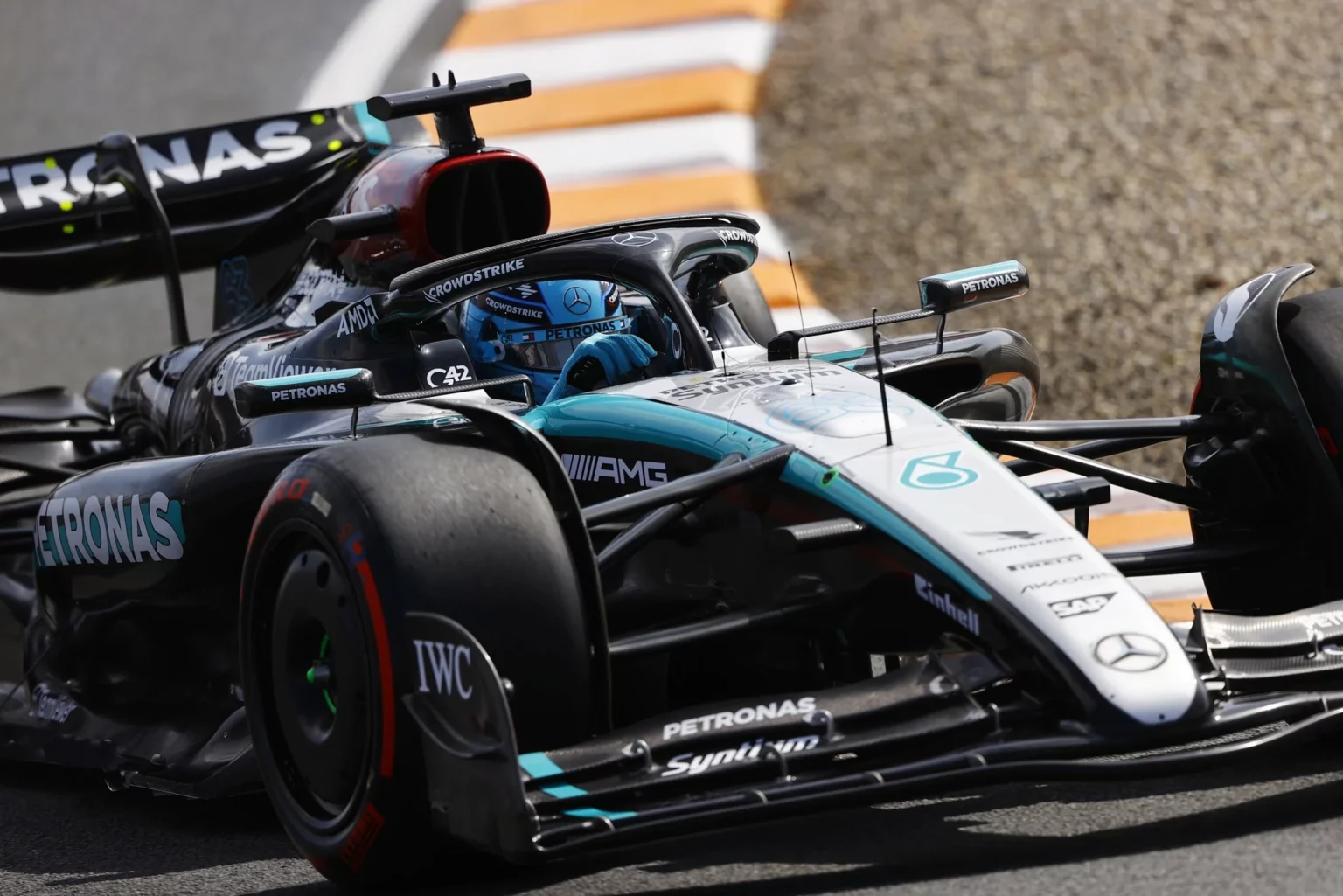 Russel primo nelle FP2 del GP d’Olanda