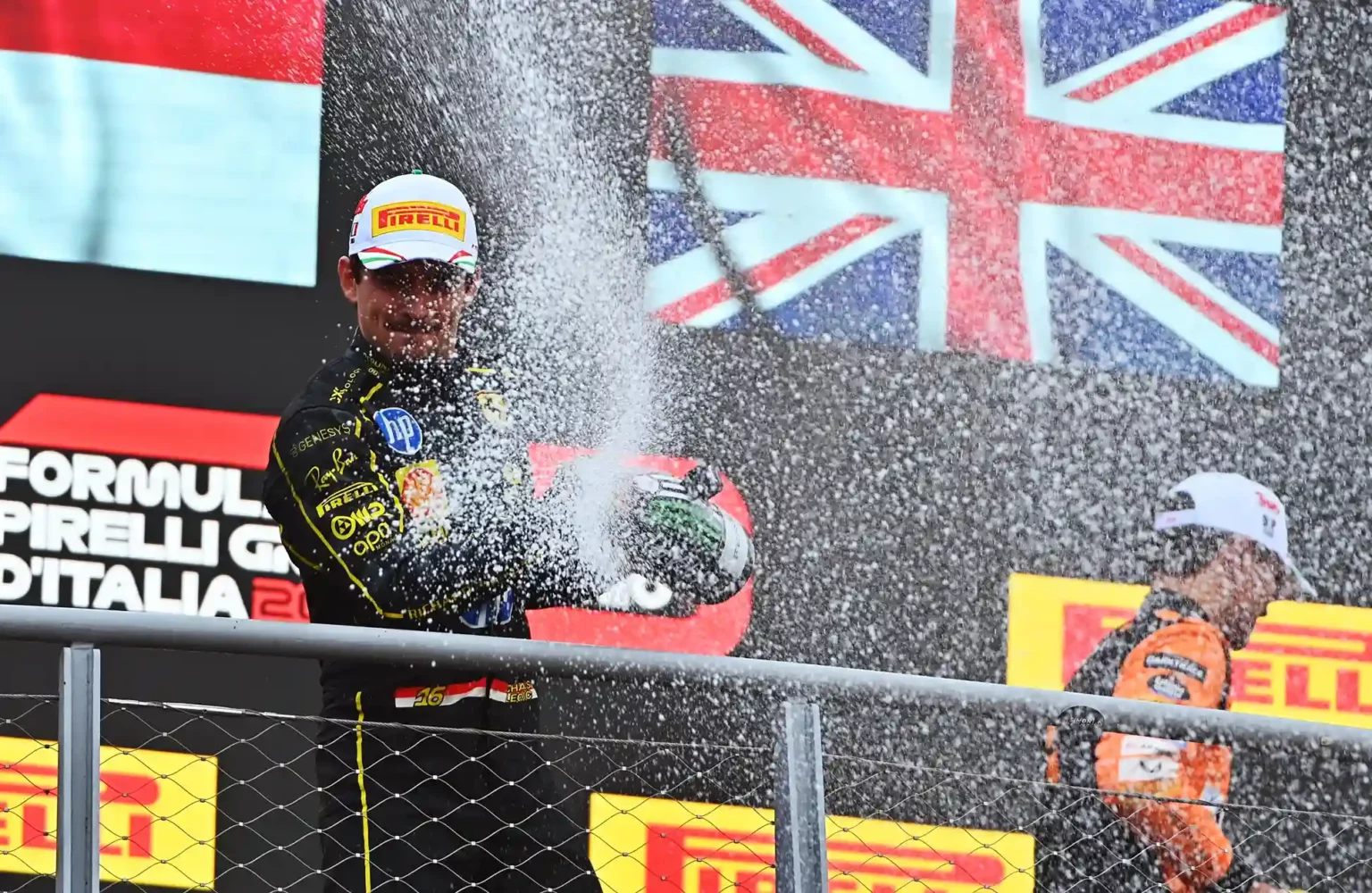 Fanta F1, ecco i top e i flop del GP d’Italia a Monza Charles Leclerc Piastri podio GP Monza