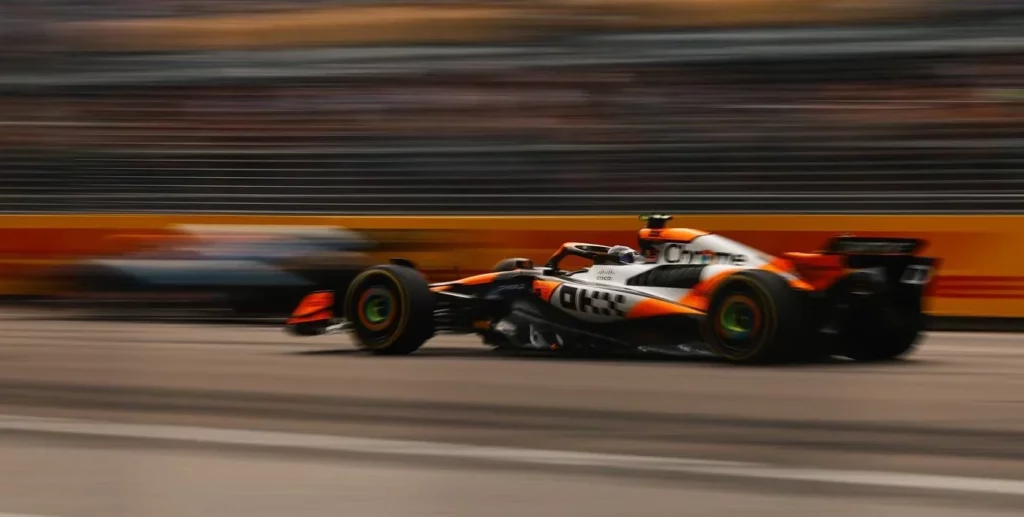 FP3 GP Singapore: Norris spaventa, 1° a mezzo secondo!