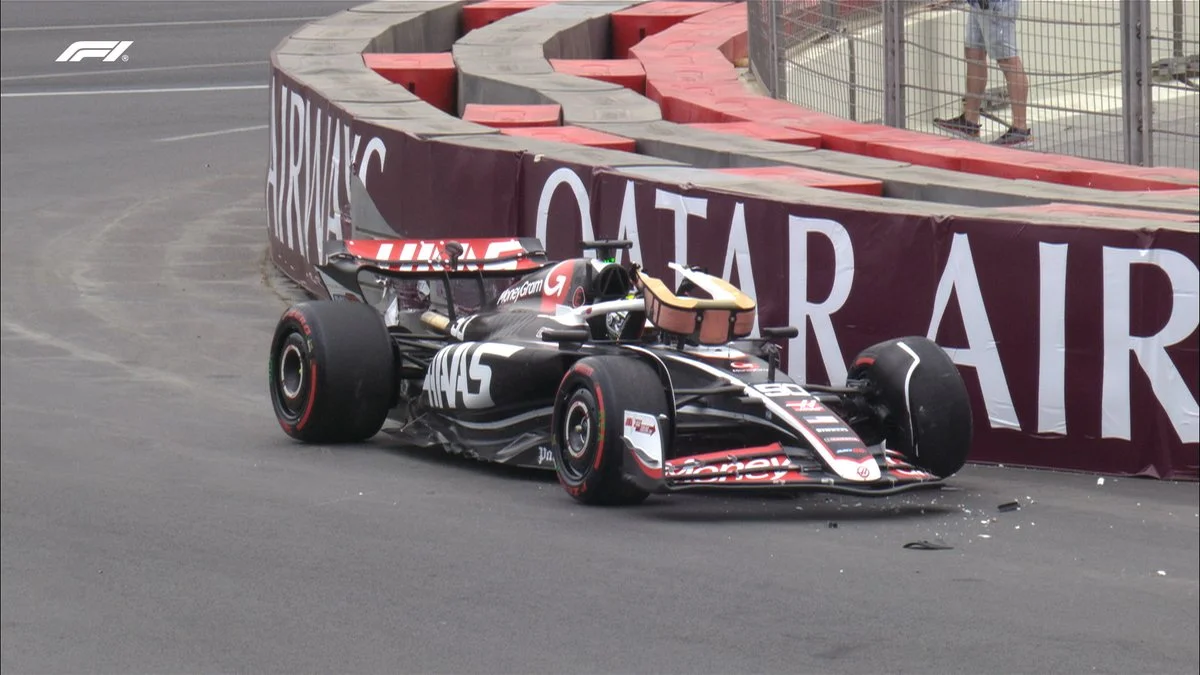 Oliver Bearman FP3 GP Baku