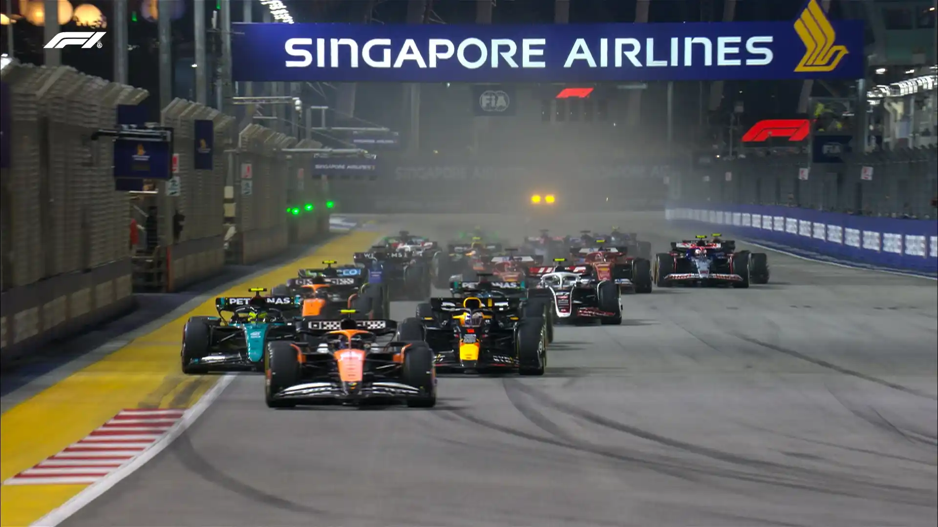 Partenza GP Singapore