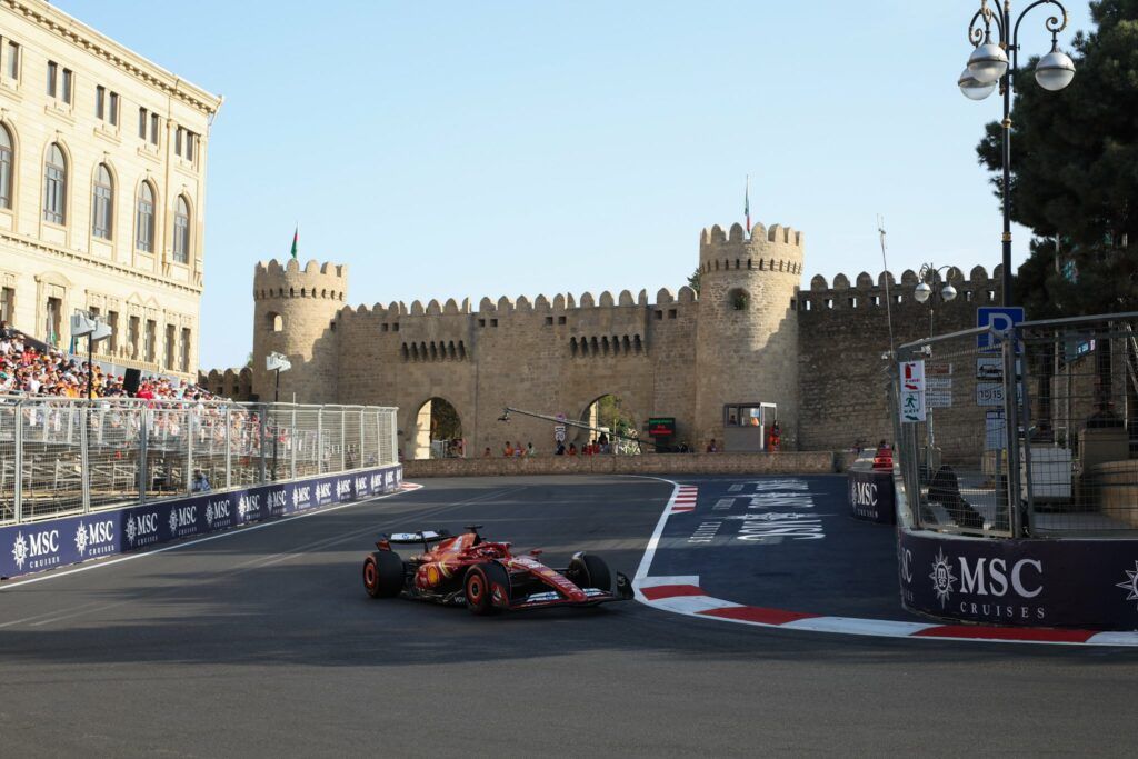 Leclerc dichiarazioni GP Baku